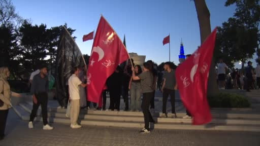 AK Parti Gençlik Kolları'ndan düzenlenen Ayasofya Yürüyüşü’ne binler katıldı