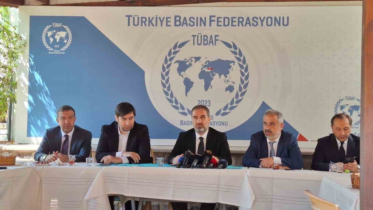 AK PARTİ GENEL BAŞKAN YARDIMCISI, AR-GE VE EĞİTİM BAŞKANI ŞEN, TÜRKİYE BASIN FEDERASYONU'NCA...