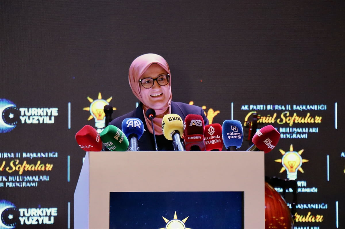 AK Parti Genel Başkan Yardımcısı Belgin Uygur, AK Parti Bursa İl Başkanlığı tarafından bir davet...