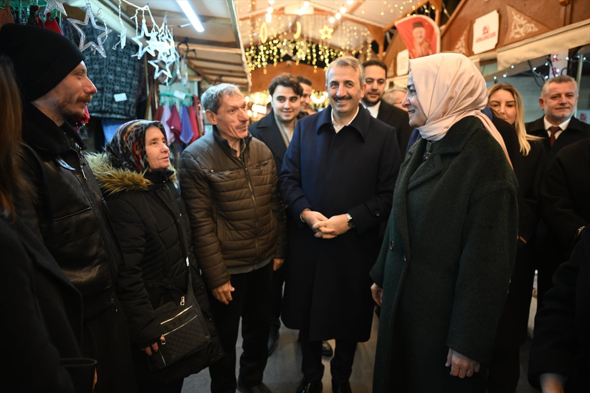 AK Parti Genel Başkan Yardımcısı Fatma Betül Sayan Kaya (sağda), Edirne'de çeşitli ziyaretler...