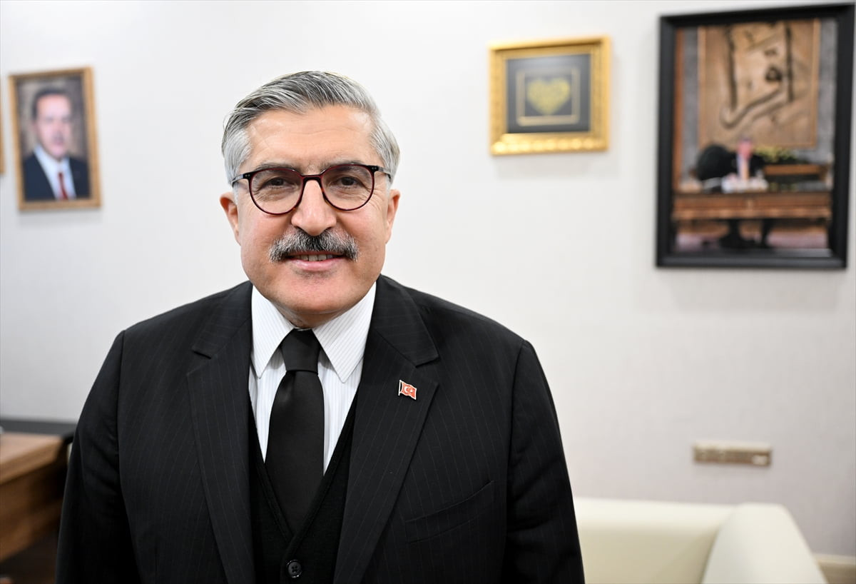 AK Parti Genel Başkan Yardımcısı, Kültür ve Sanat Politikaları Başkanı Hüseyin Yayman, AA...