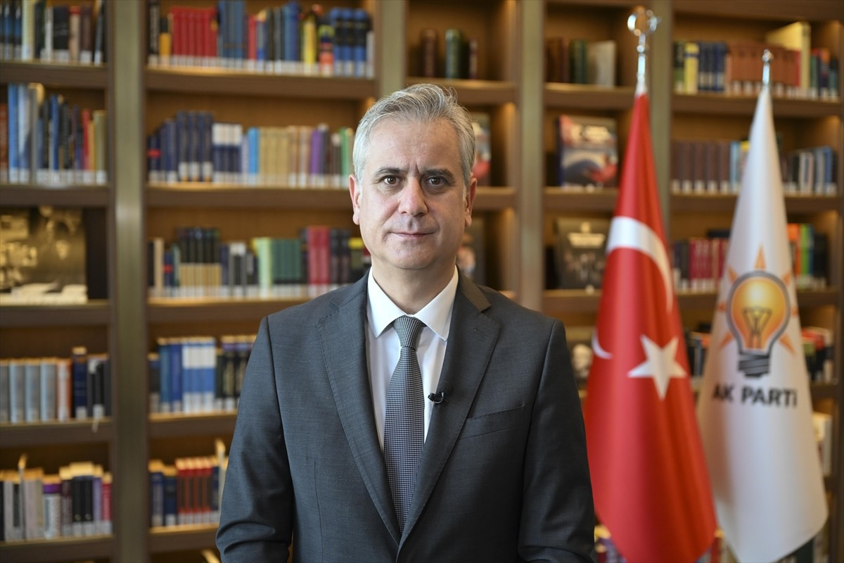 AK Parti Genel Başkan Yardımcısı ve İnsan Hakları Başkanı Hasan Basri Yalçın, AA muhabirine, Dünya...