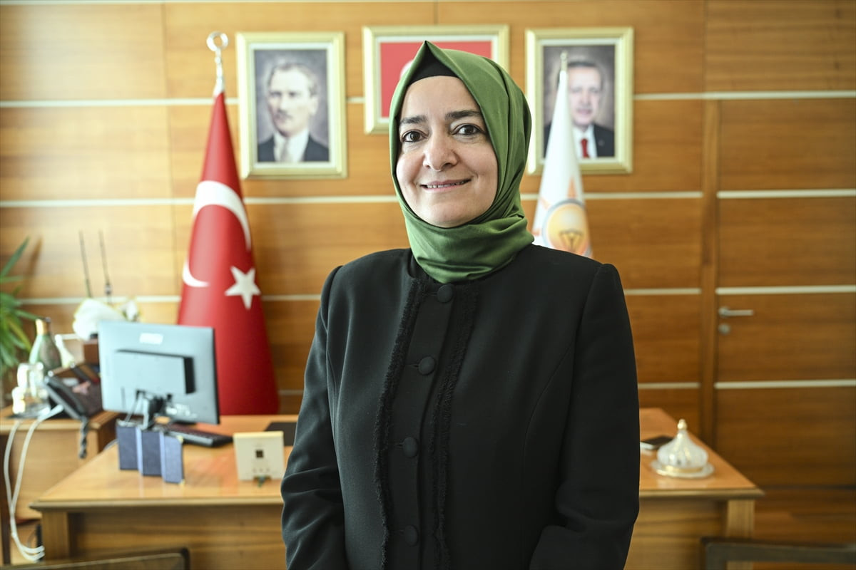 AK Parti Genel Başkan Yardımcısı ve Sosyal Politikalar Başkanı Fatma Betül Sayan Kaya, AA...