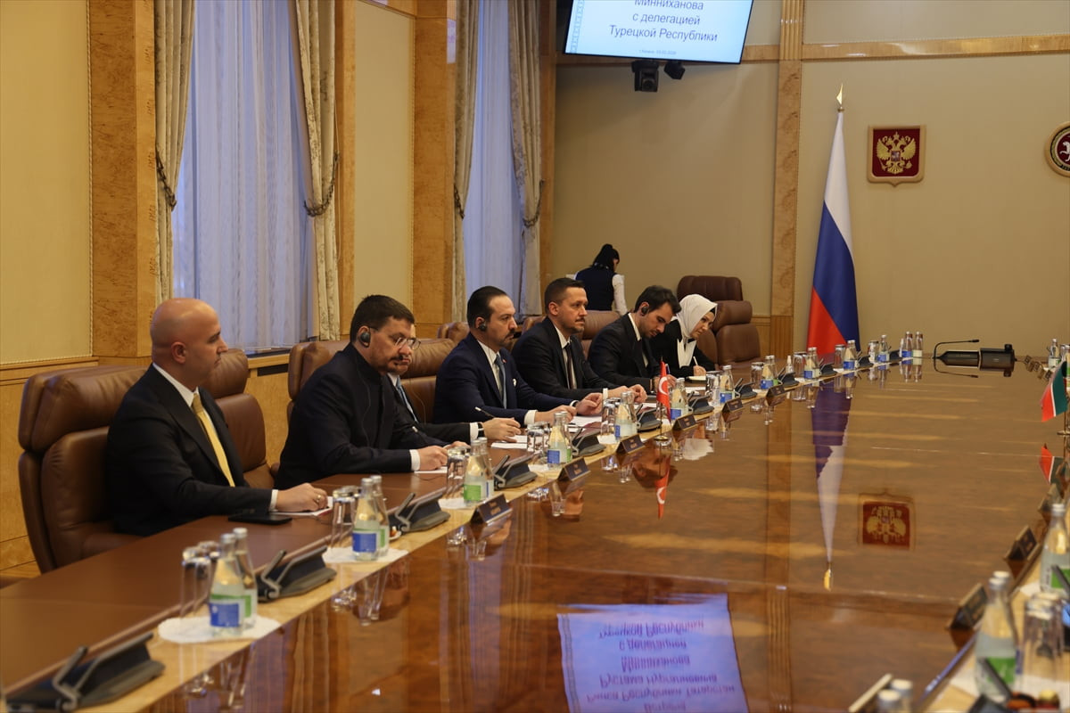 AK Parti Genel Başkan Yardımcısı ve Türk Devletleri ile İlişkiler Başkanı Kürşad Zorlu, Tataristan...