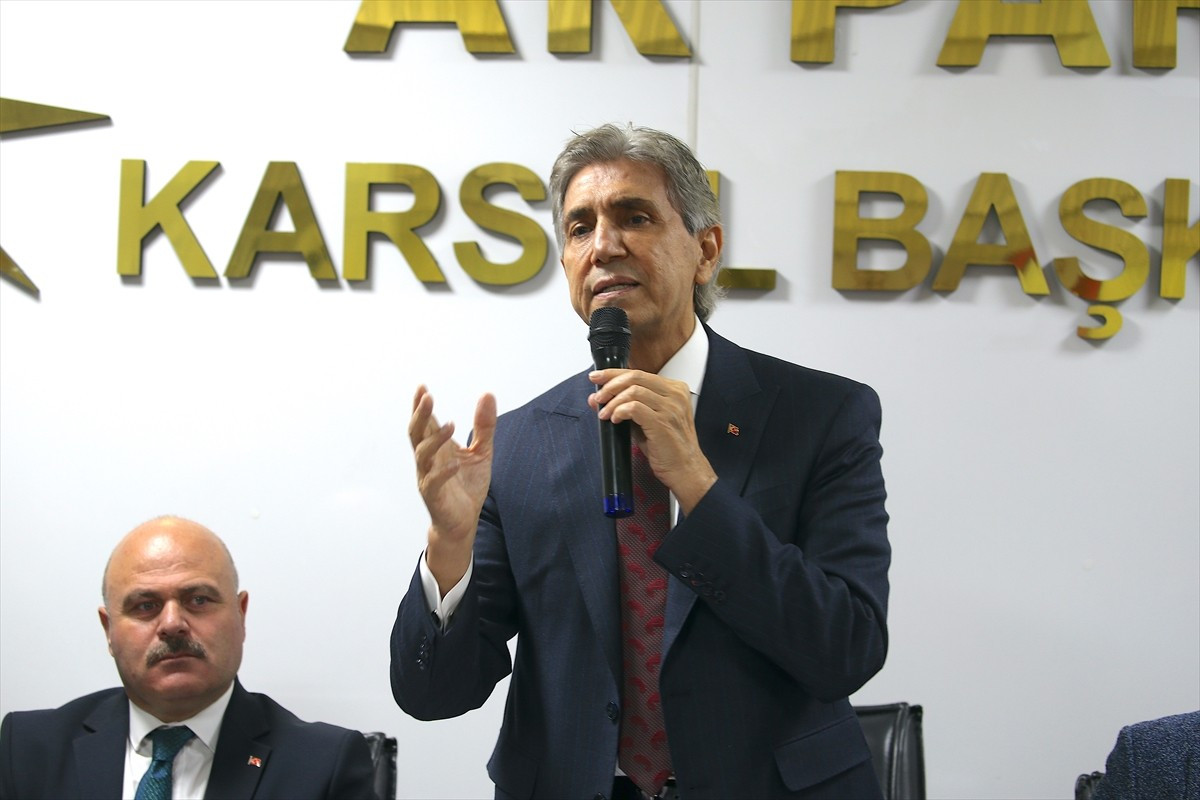AK Parti Genel Başkan Yardımcısı ve Yerel Yönetimler Başkanı Mustafa Demir, AK Parti Kars İl...