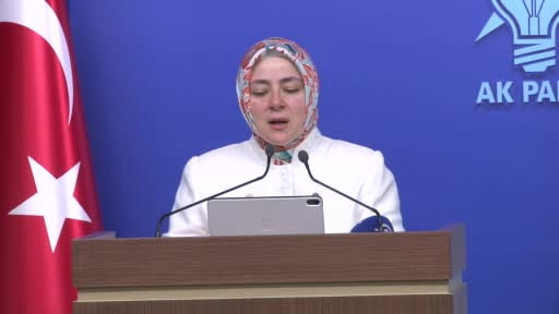 AK Parti Genel Merkez Kadın Kolları Başkanı Ercan: "Bizim için kadının güçlenmesi, aile yapımızın...