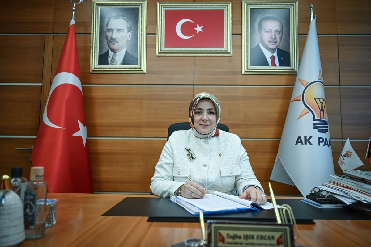 AK Parti Genel Merkez Kadın Kolları Başkanı Tuğba Işık Ercan, Müslüman Amerikan Cemiyeti (MAS)...