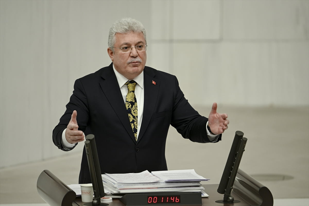 AK Parti Grup Başkanvekili Muhammet Emin Akbaşoğlu, TBMM Genel Kurul görüşmelerine katılarak...