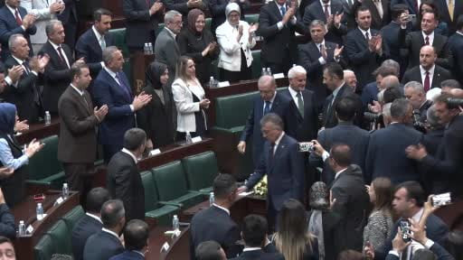 AK Parti grup toplantısı detay görüntüler