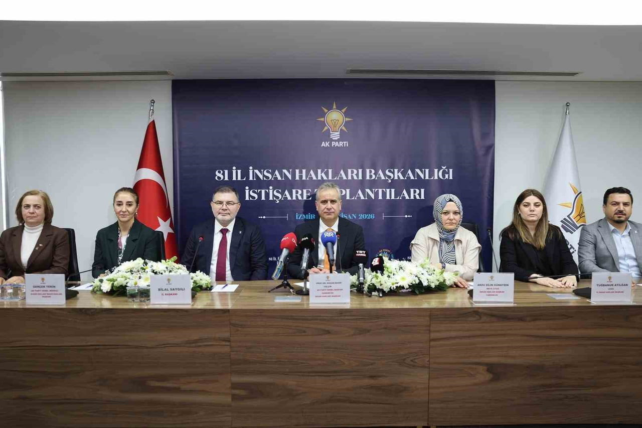 AK PARTİ İNSAN HAKLARI BAŞKANLIĞI TARAFINDAN DÜZENLENEN 81 İL İNSAN HAKLARI BAŞKANLIĞI İSTİŞARE...