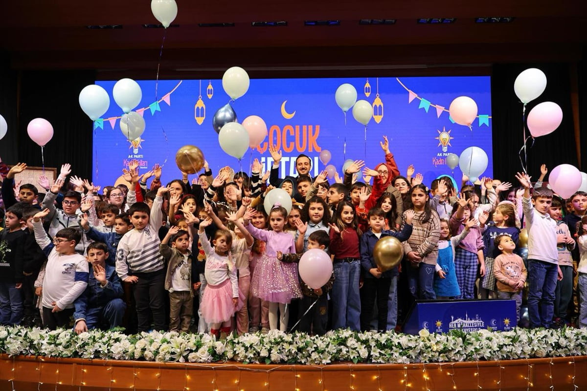AK Parti İstanbul İl Kadın Kollarınca ramazan ayı etkinlikleri kapsamında geleneksel çocuk iftarı...