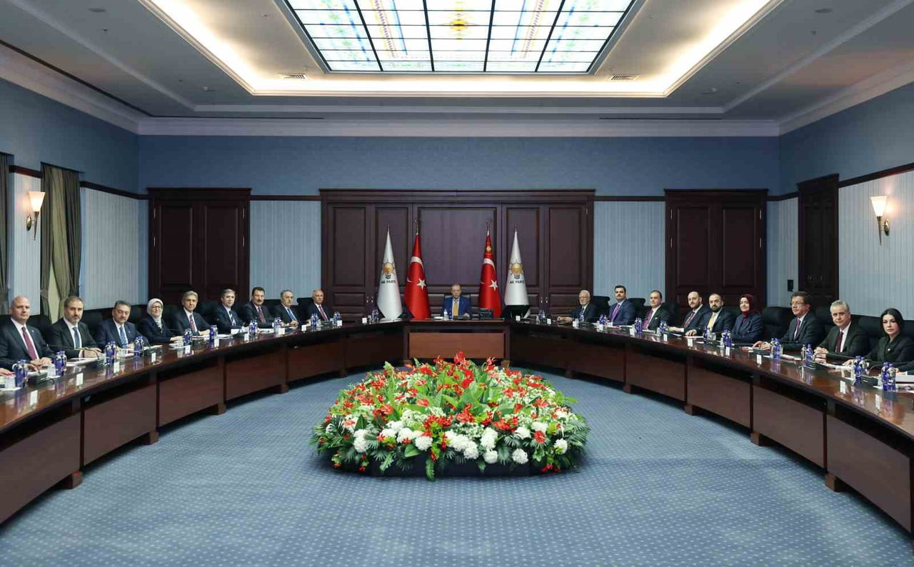 AK PARTİ MYK TOPLANTISI, CUMHURBAŞKANI VE AK PARTİ GENEL BAŞKANI RECEP TAYYİP ERDOĞAN...