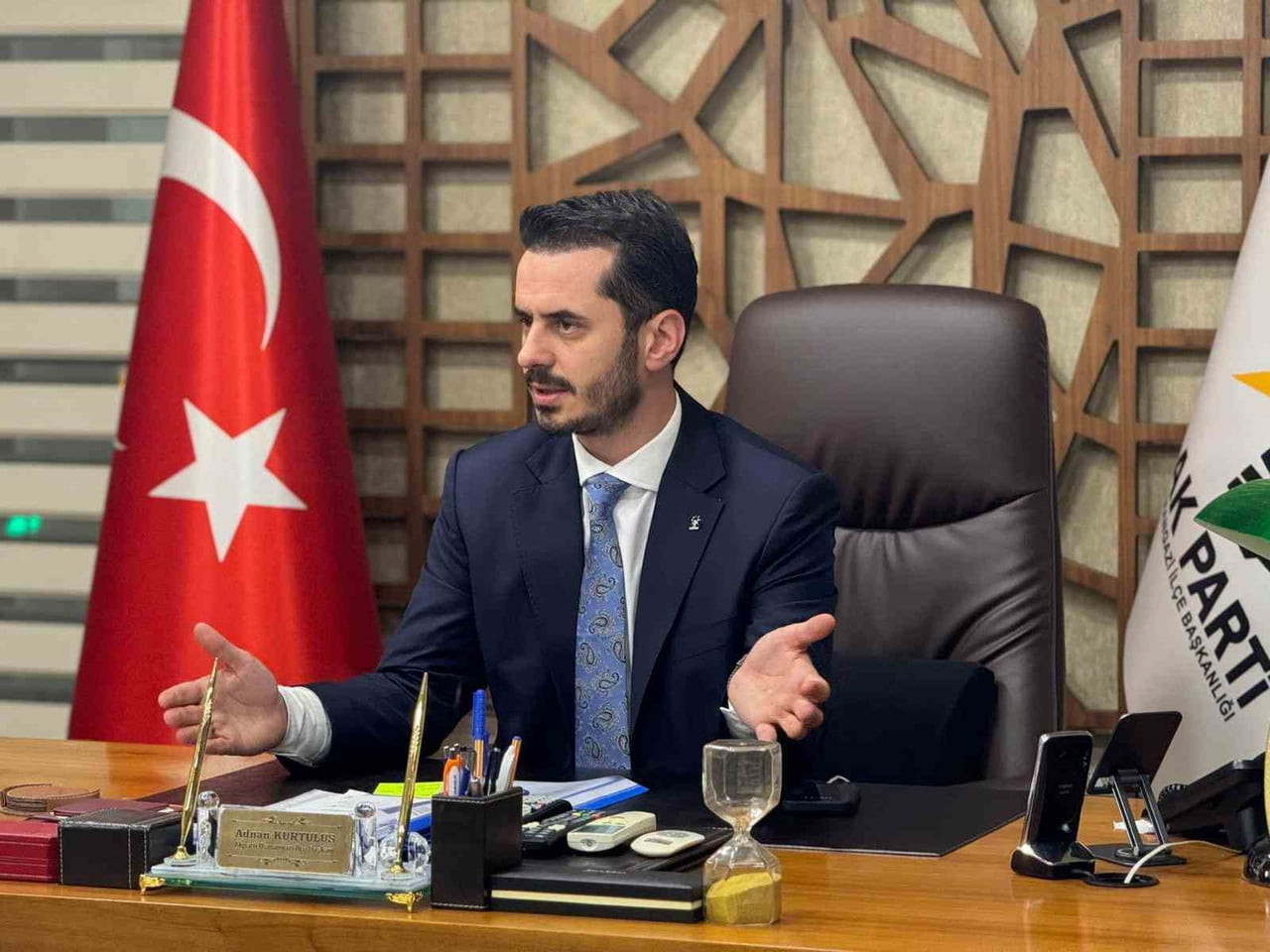AK PARTİ OSMANGAZİ İLÇE BAŞKANI ADNAN KURTULUŞ, PANORAMA 1326 BURSA FETİH MÜZESİ’NDE MUKADDES...