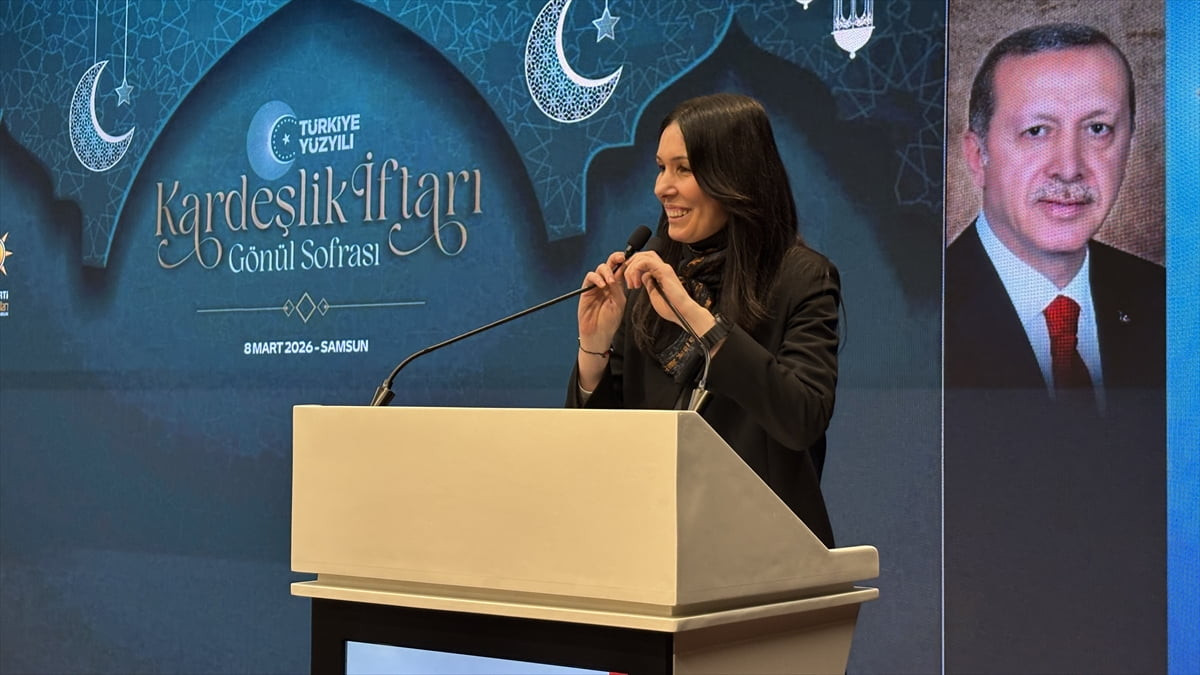 AK Parti Samsun Milletvekili ve MKYK Üyesi Çiğdem Karaaslan, AK Parti Samsun İl Kadın Kolları...