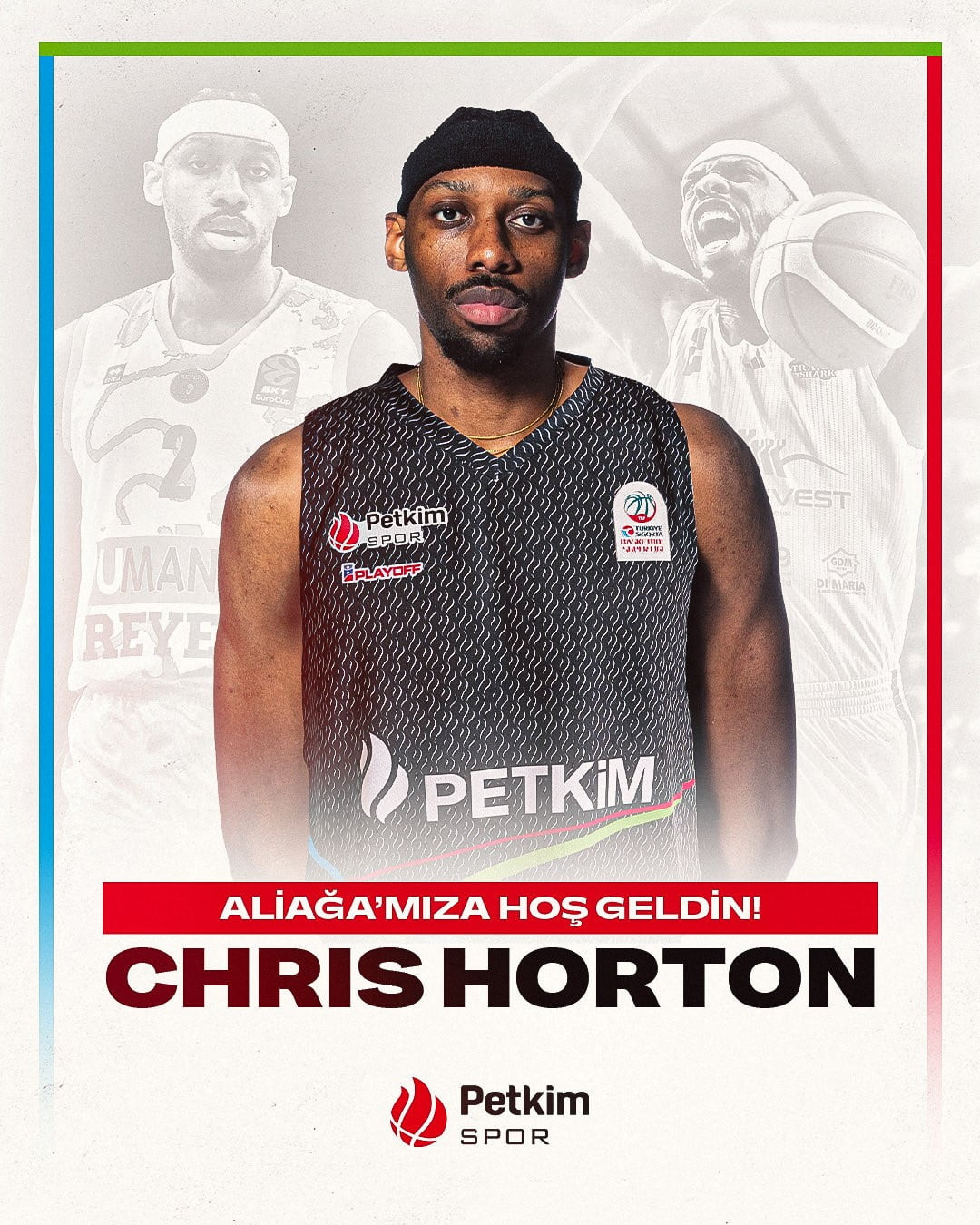 ALİAĞA PETKİMSPOR, CHRİS HORTON’U KADROSUNA KATTI