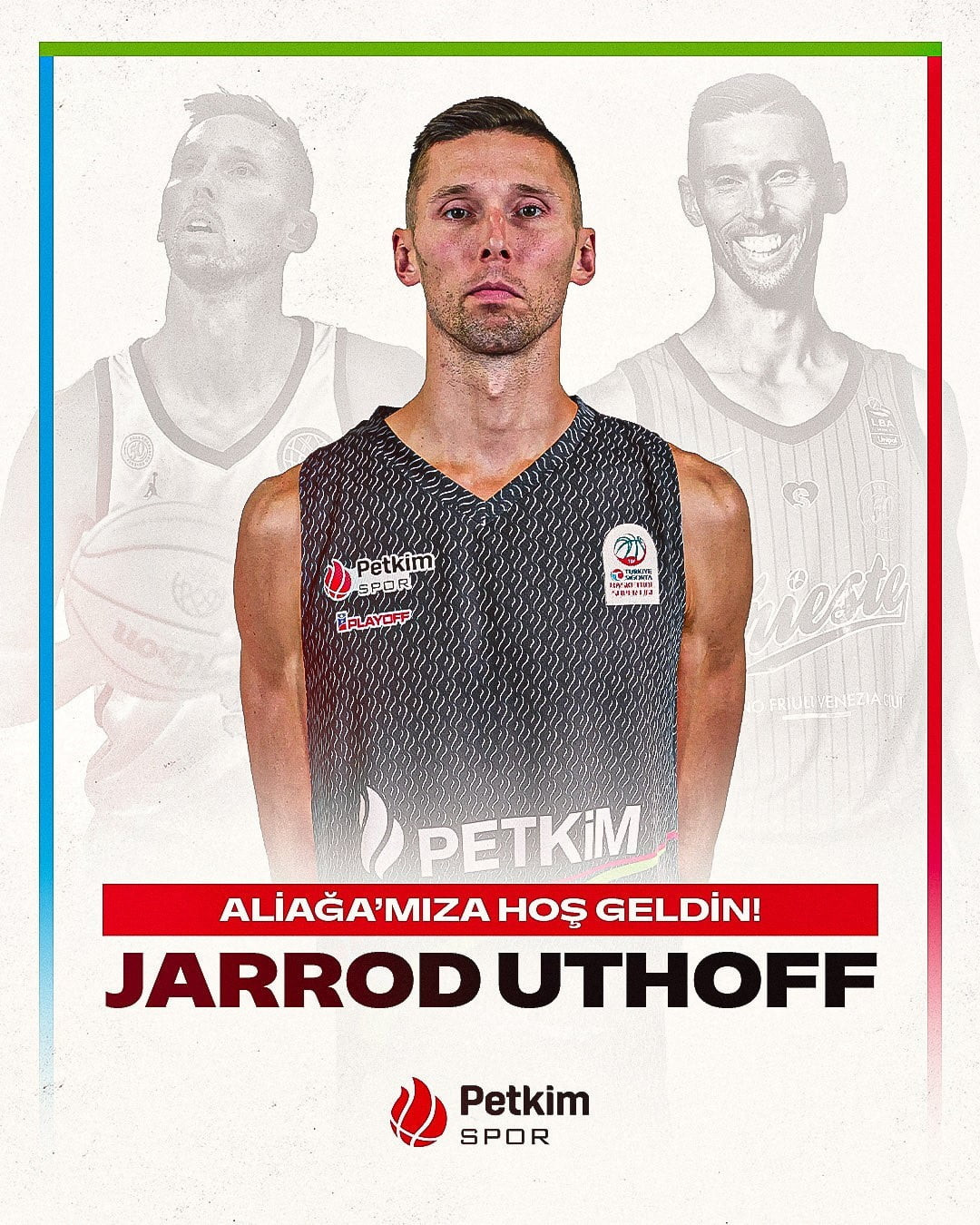 ALİAĞA PETKİMSPOR, JARROD UTHOFF’U KADROSUNA KATTI