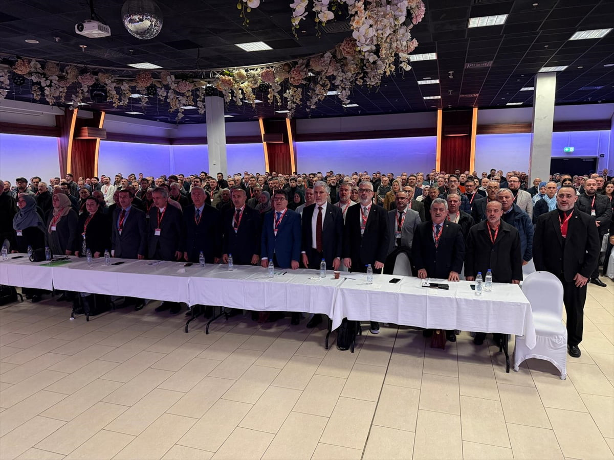 Almanya'da faaliyetlerini sürdüren Avrupa Türk İslam Birliğinin (ATİB) 28. Dönem Olağanüstü Genel...