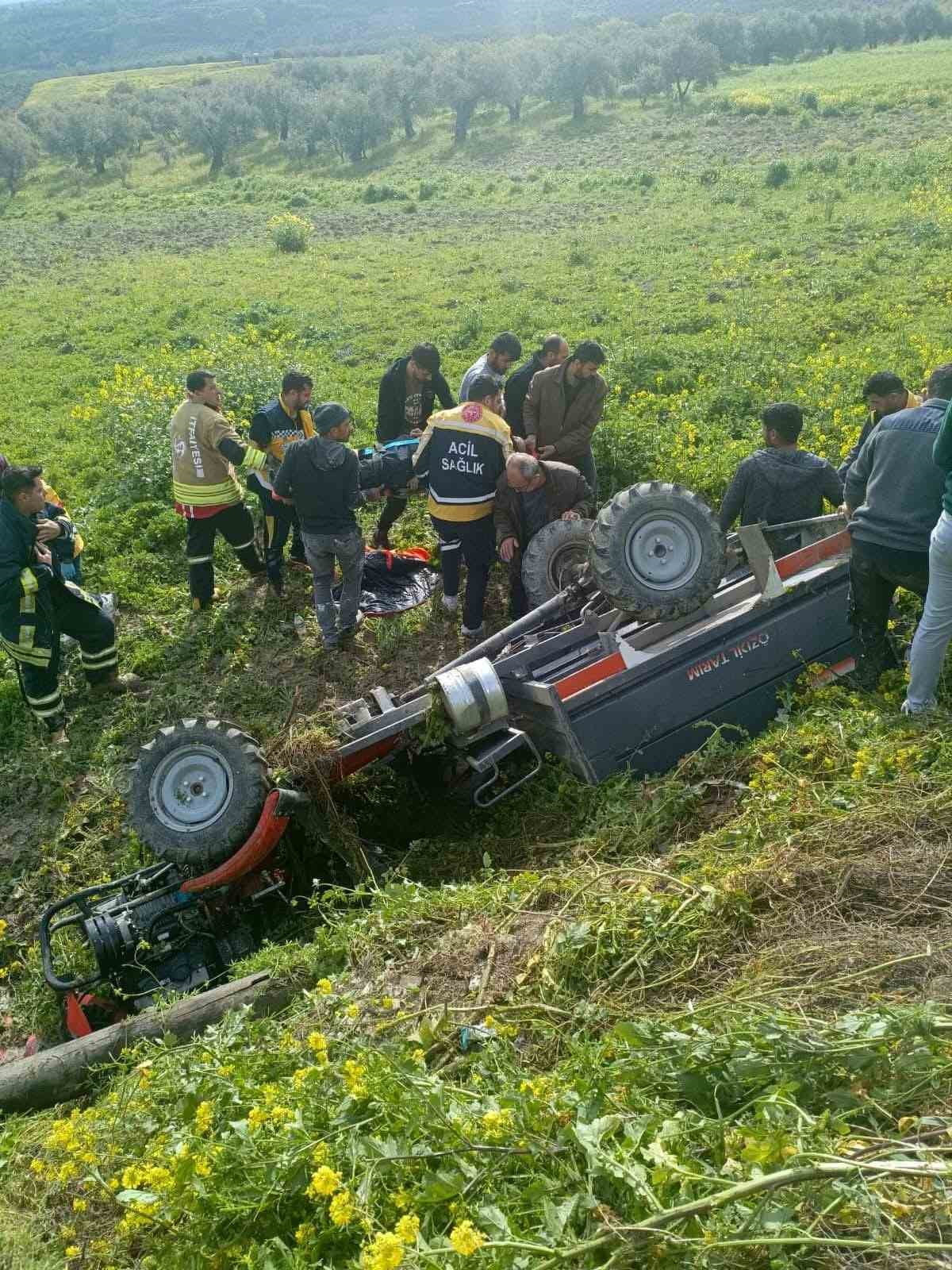 ALTINÖZÜ'DE TRAFİK KAZASI: 1 YARALI