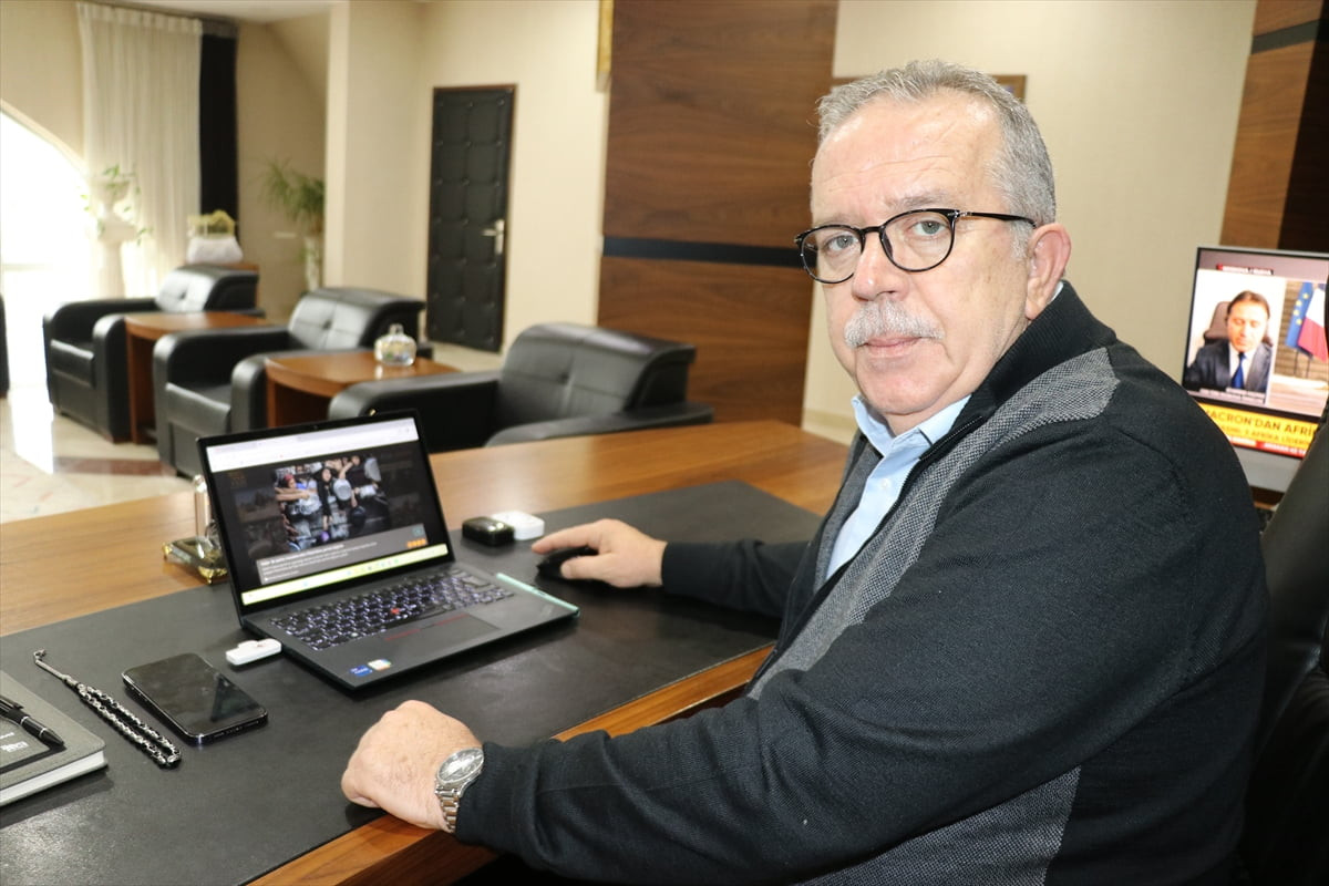 Amasya Üniversitesi Rektörü Prof. Dr. Ahmet Hakkı Turabi, Anadolu Ajansının (AA) gözünden 2025'e...