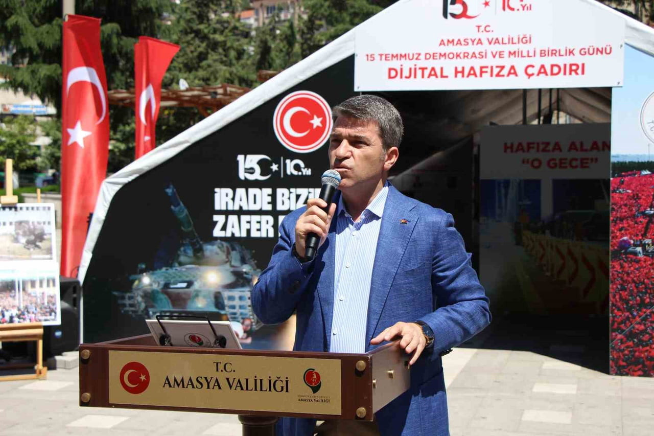 AMASYA VALİSİ ÖNDER BAKAN'IN KONUŞMASI