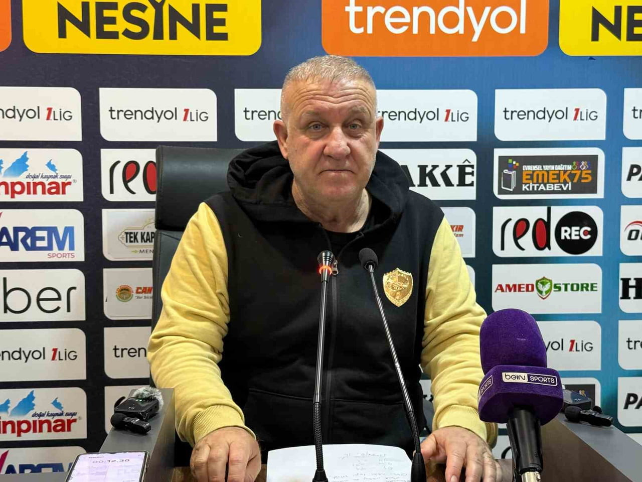 AMED SPORTİF FAALİYETLER TEKNİK DİREKTÖRÜ MESUT BAKKAL