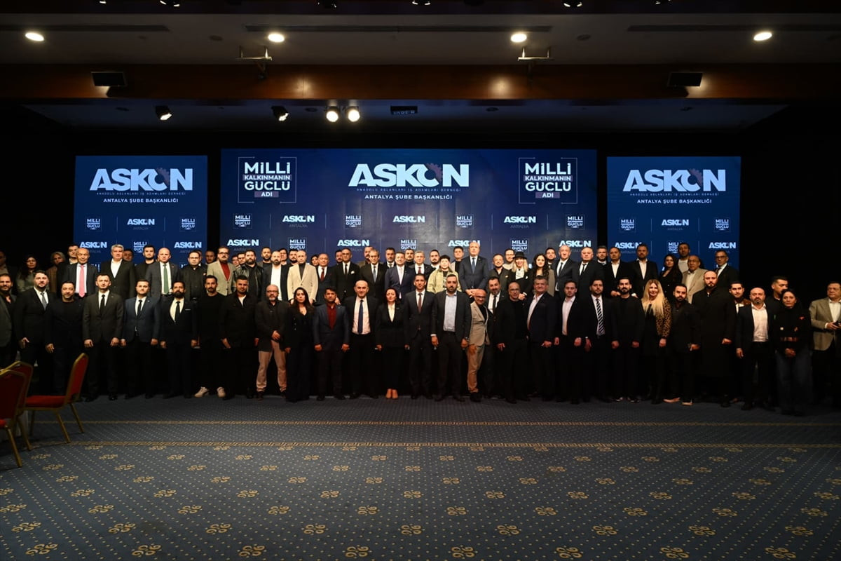 Anadolu Aslanları İş İnsanları Derneği (ASKON) tarafından düzenlenen "Antalya İş Dünyası İstişare...