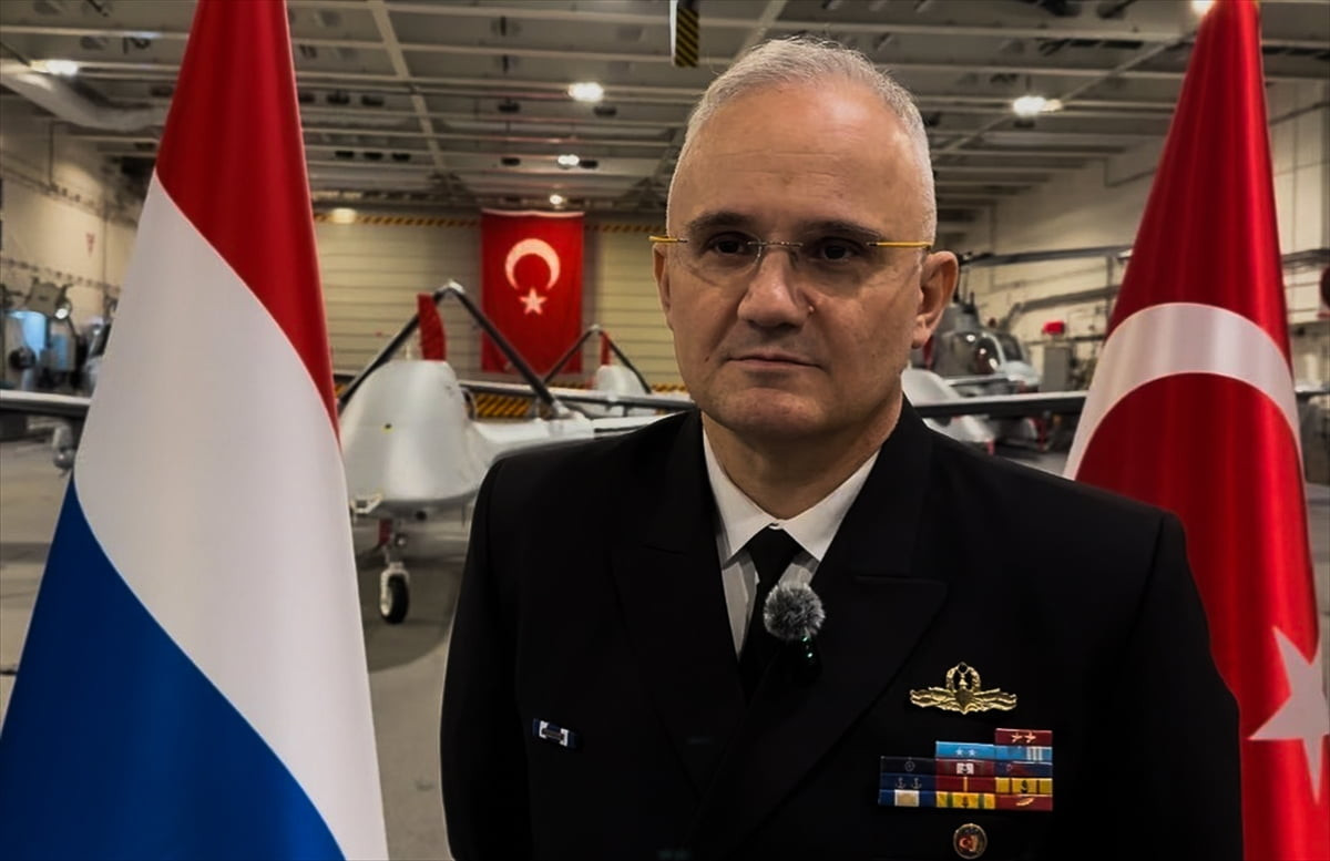 Anadolu Türk Deniz Görev Kuvveti Komutanı Tümamiral Mevlüt Savaş Bilican, NATO'nun Steadfast Dart...