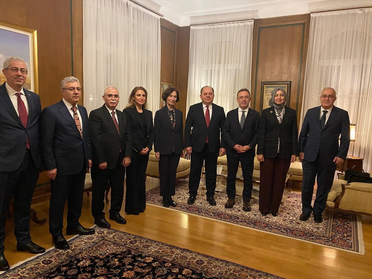 Anayasa Mahkemesi Başkanı Kadir Özkaya, Avrupa İnsan Hakları Mahkemesinin (AİHM) adli yıl açılış...