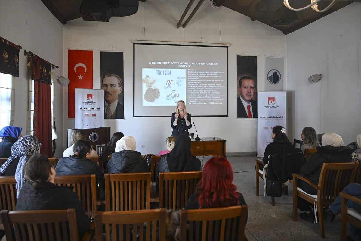 Ankara Hacı Bayram Veli Üniversitesi İletişim Bilişim Ofisince "Buğdayın Yolculuğu Bilim Kafe...