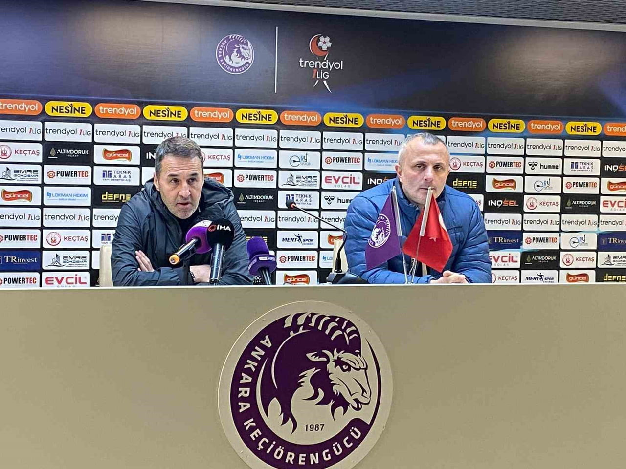 ANKARA KEÇİÖRENGÜCÜ TEKNİK DİREKTÖRÜ YALÇIN KOŞUKAVAK, SERİKSPOR MÜSABAKASININ ARDINDAN, "TAMAMEN...
