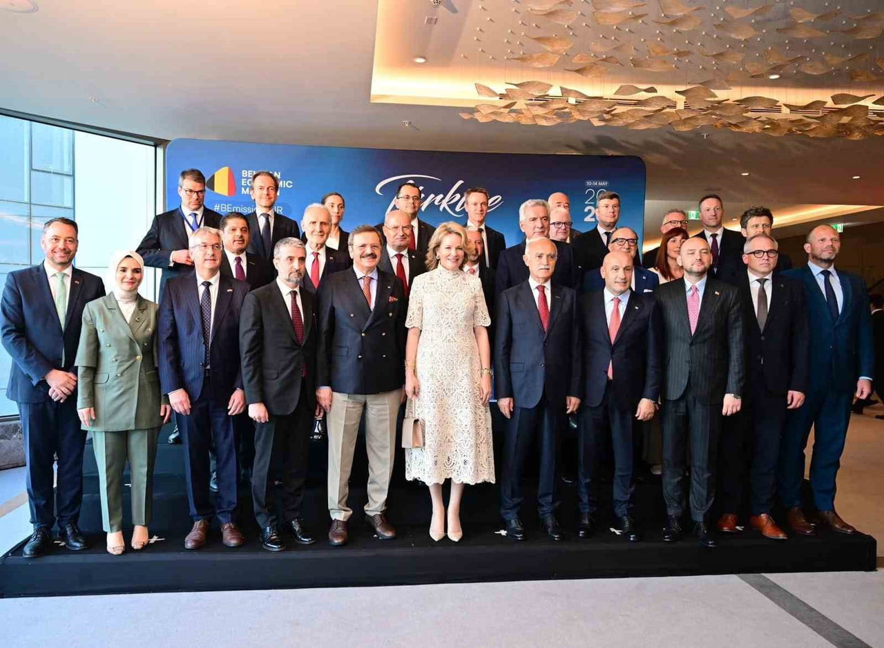 ANKARA TİCARET ODASI (ATO) YÖNETİM KURULU BAŞKANI GÜRSEL BARAN BELÇİKA İLE TİCARİ VE EKONOMİK...