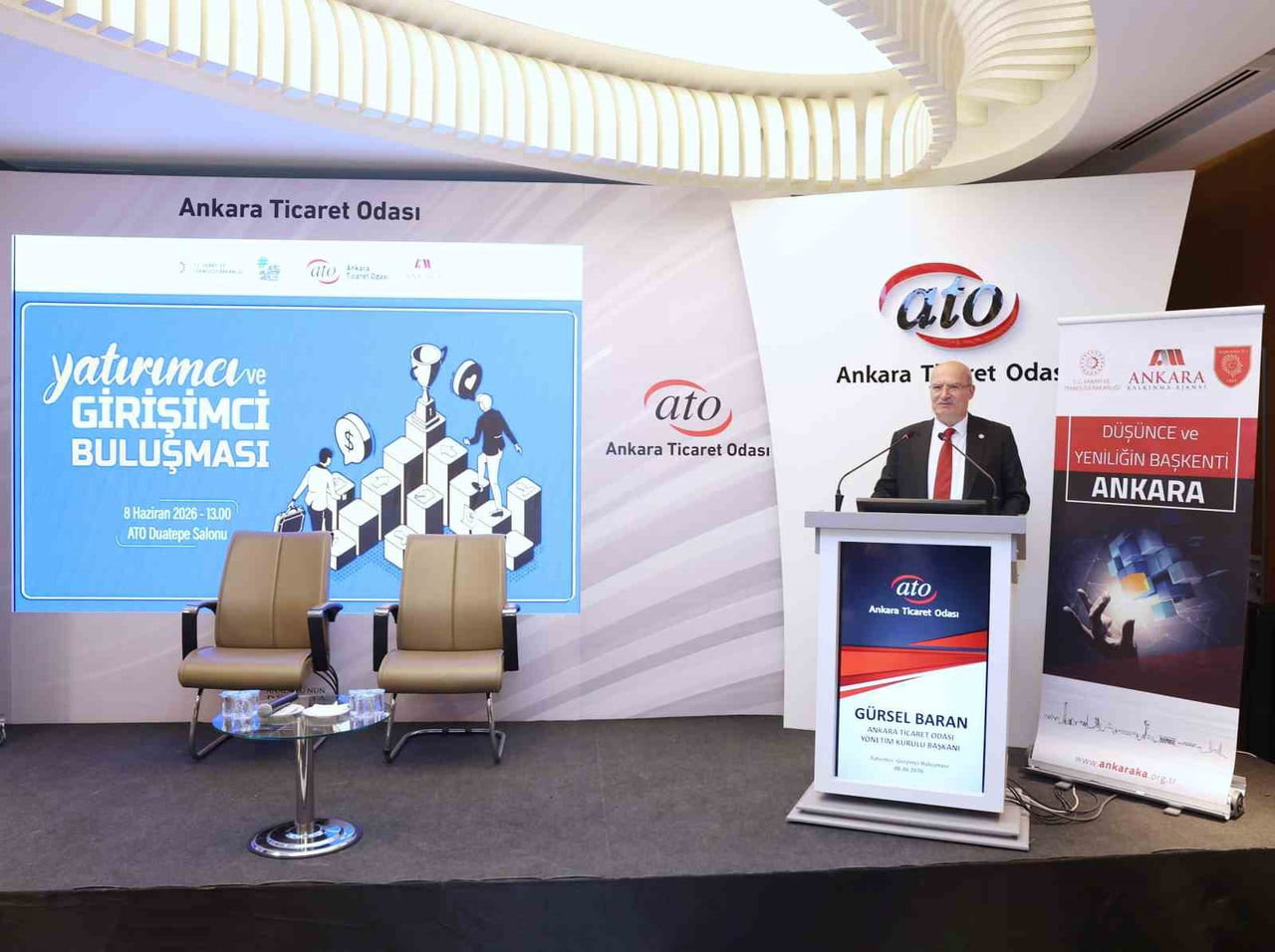 ANKARA TİCARET ODASI (ATO) YÖNETİM KURULU BAŞKANI GÜRSEL BARAN, BÜYÜK BİR DEĞİŞİM İÇİNDE OLAN...