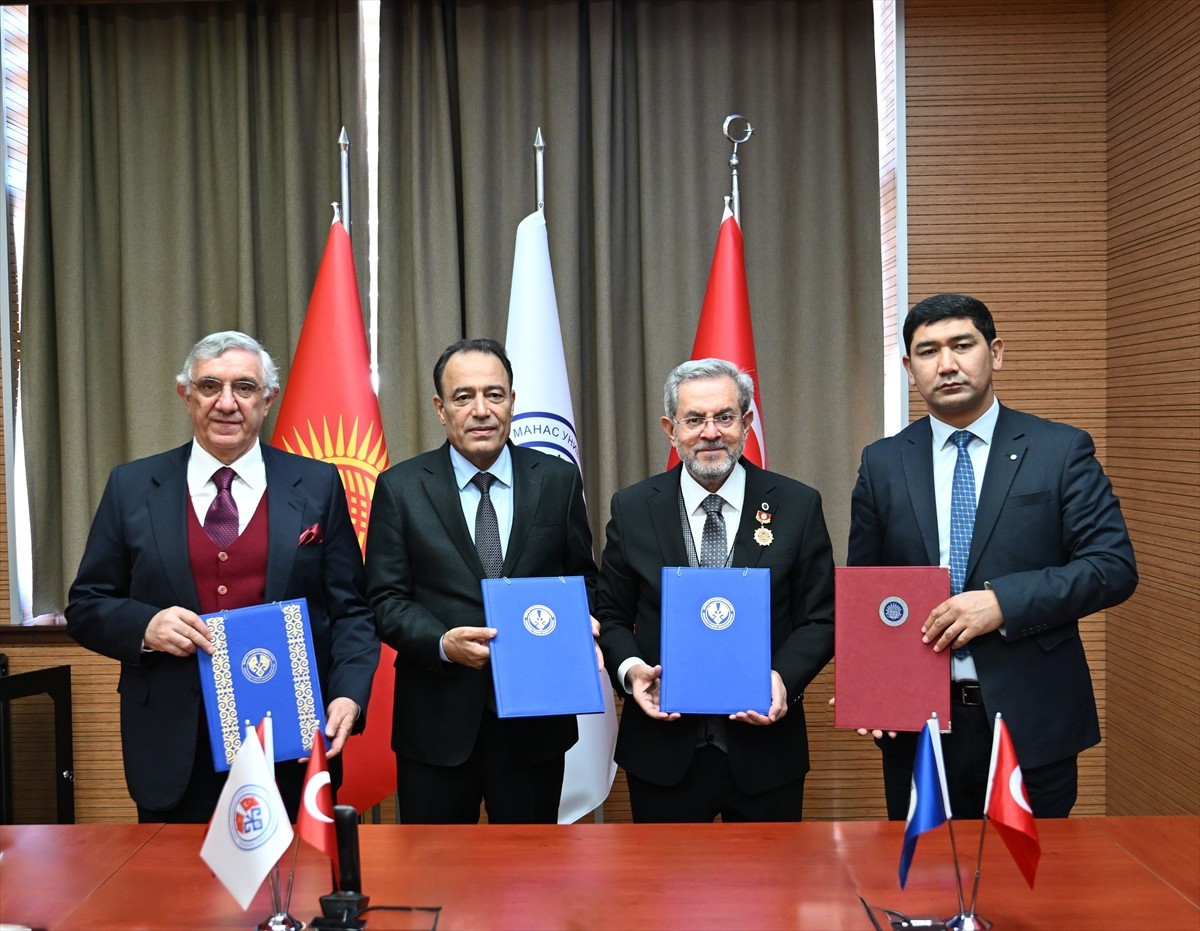 Ankara Üniversitesi, Kırgızistan-Türkiye Manas Üniversitesi (KTMÜ) ve Bişkek Devlet Üniversitesi...