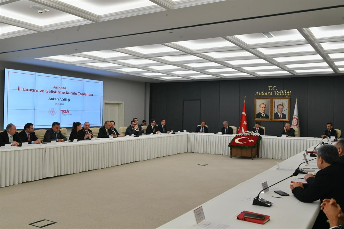Ankara Valiliği'nde, Ankara İl Tanıtım ve Geliştirme Kurulu 2026 yılı toplantısı...