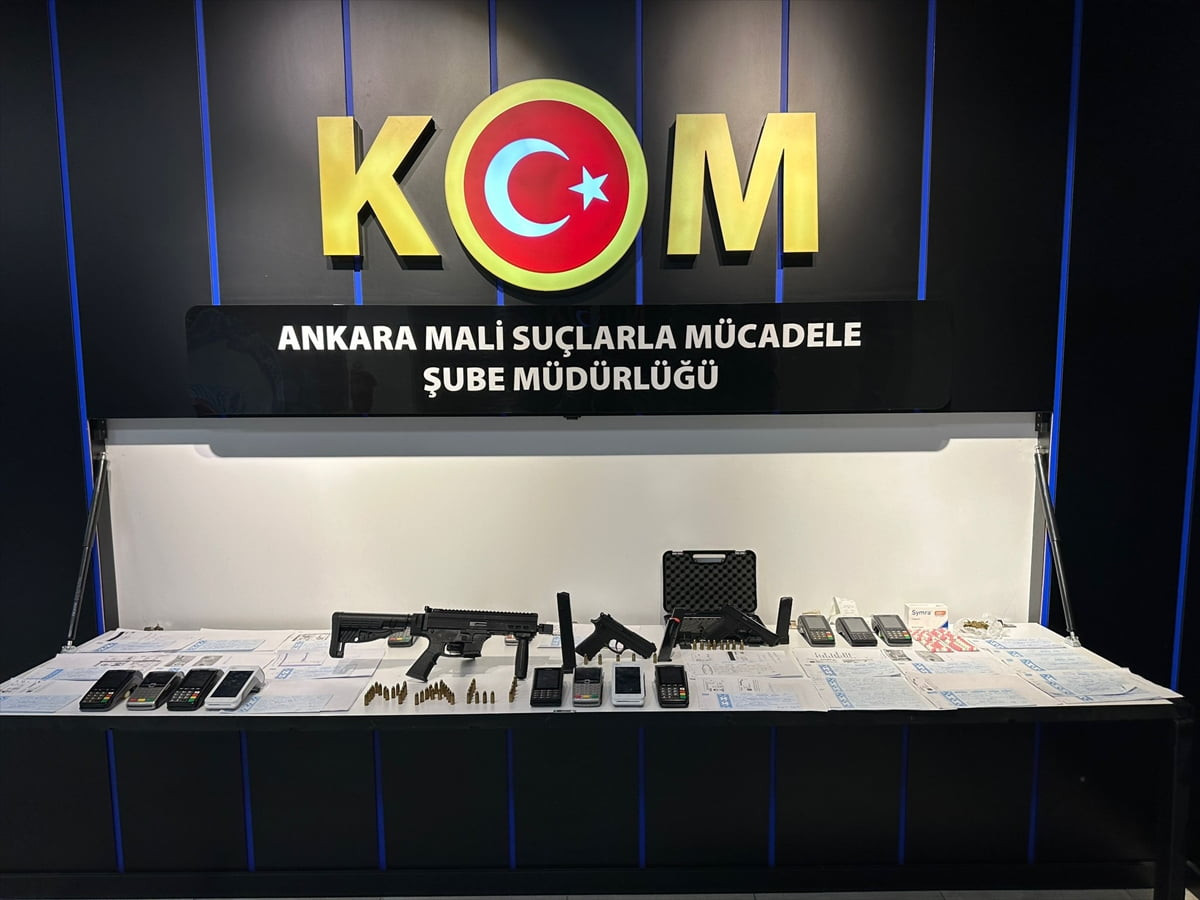Ankara'da 51 şüphelinin gözaltına alındığı "tefecilik" soruşturmasında şüphelilerin 5,7 milyar...