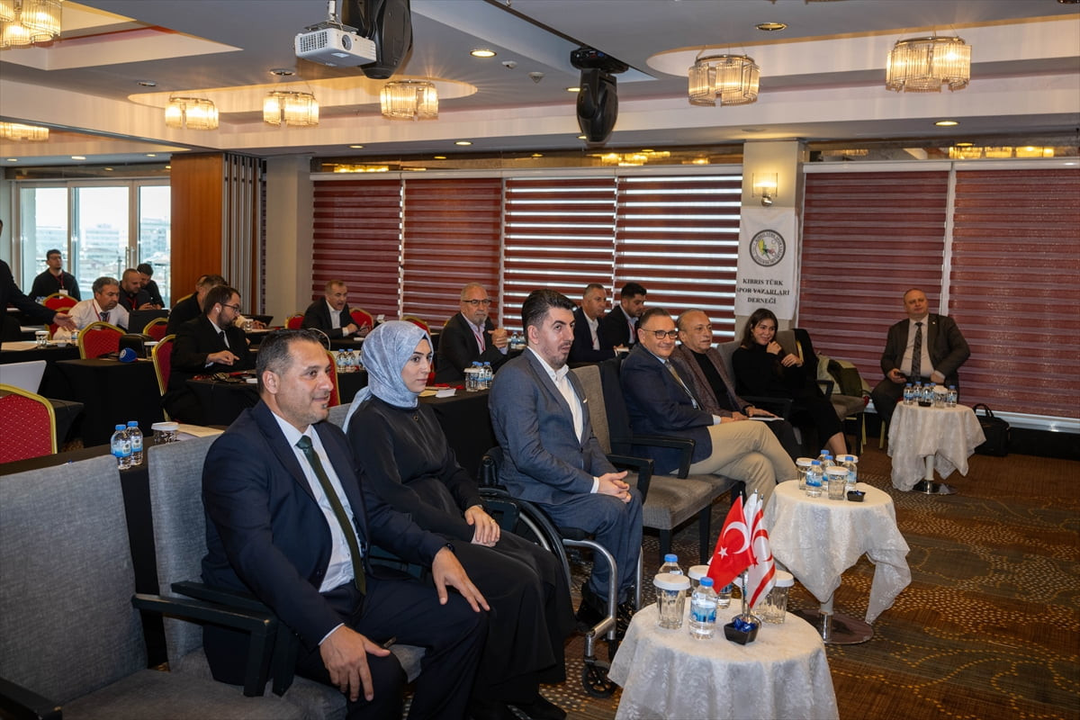 Ankara'da, Kıbrıs Türk Spor Yazarları Derneği tarafından "Sporun Vizyonu" eğitim semineri...