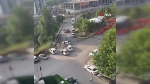 Ankara’da bir grup, husumetli olduğu adama saldırdı: O anlar kamerada