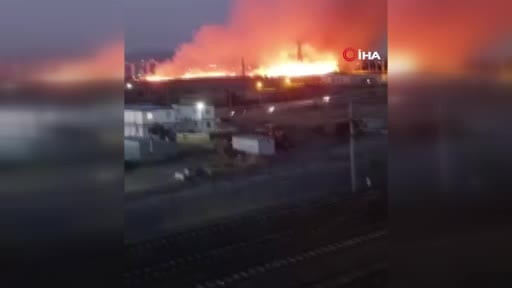 Ankara’da otluk arazide yangın