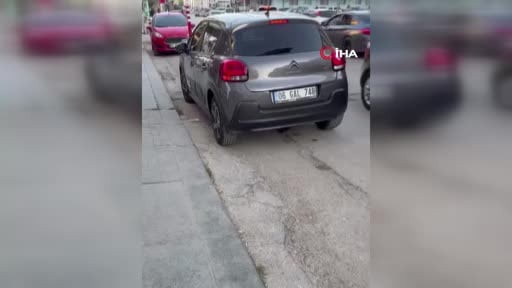 Ankara’da sokakta görünen fare korkuttu