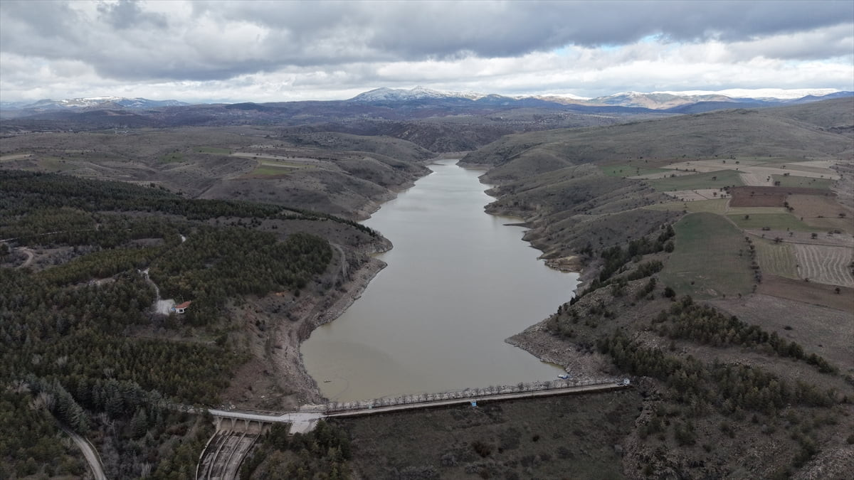 Ankara’nın Çubuk ilçesinde, son yağışların ardından Kavşakkaya ve Çubuk-2 barajlarında su seviyesi...
