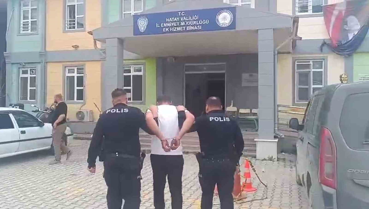 ANTAKYA'DA 10 YIL HAPİS CEZASI BULUNAN ŞAHIS YAKALANDI
