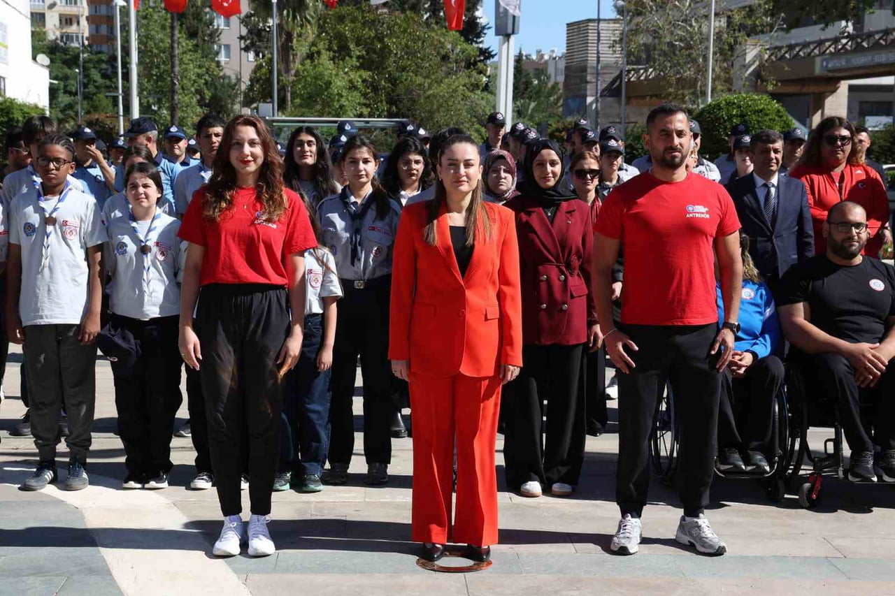 ANTALYA BÜYÜKŞEHİR BELEDİYESİ BAŞKAN VEKİLİ BÜŞRA ÖZDEMİR, 19 MAYIS ATATÜRK'Ü ANMA, GENÇLİK VE...