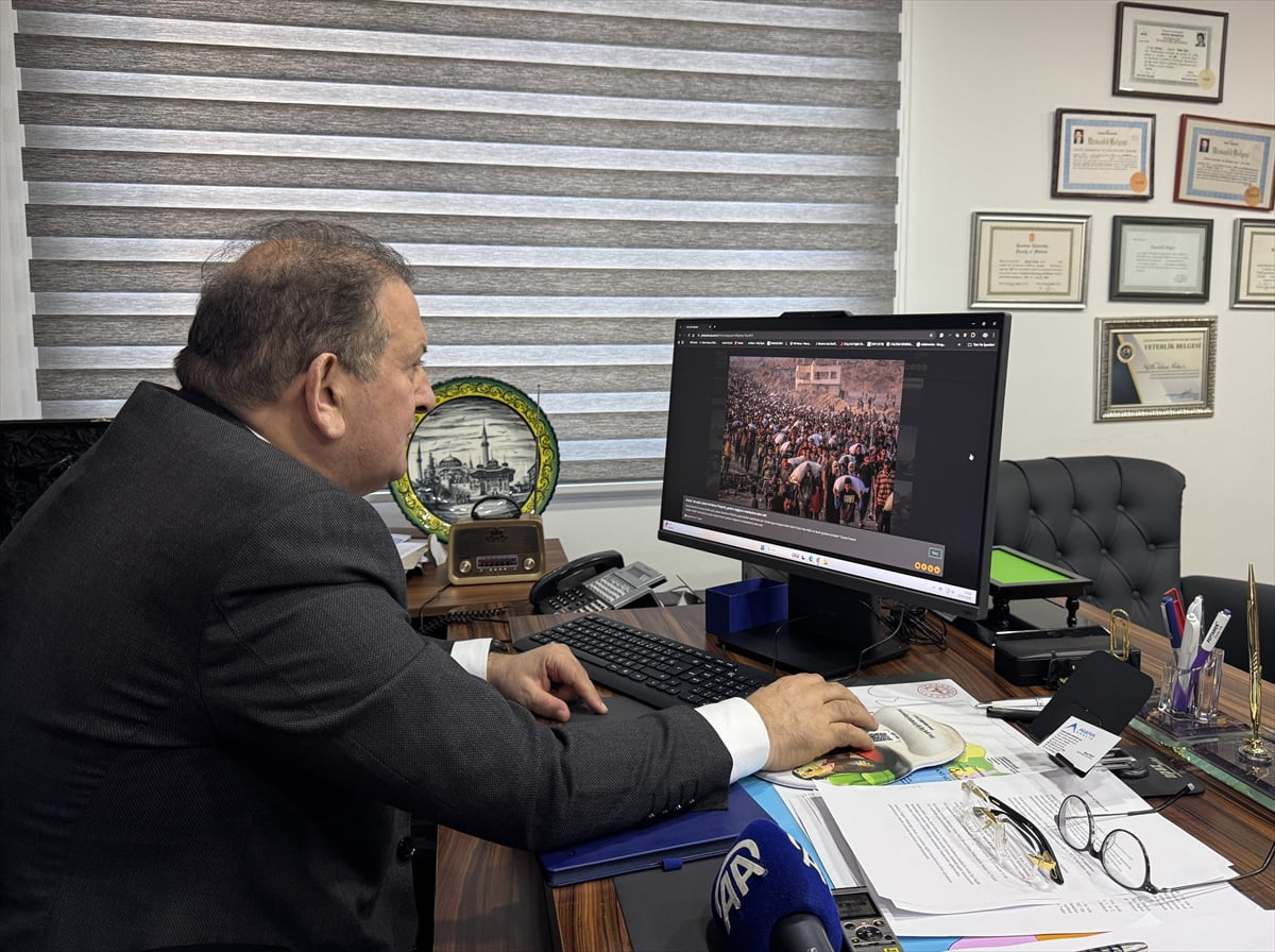 Antalya İl Sağlık Müdürü Prof. Dr. Behzat Özkan, Anadolu Ajansının (AA) gözünden 2025'e damga...