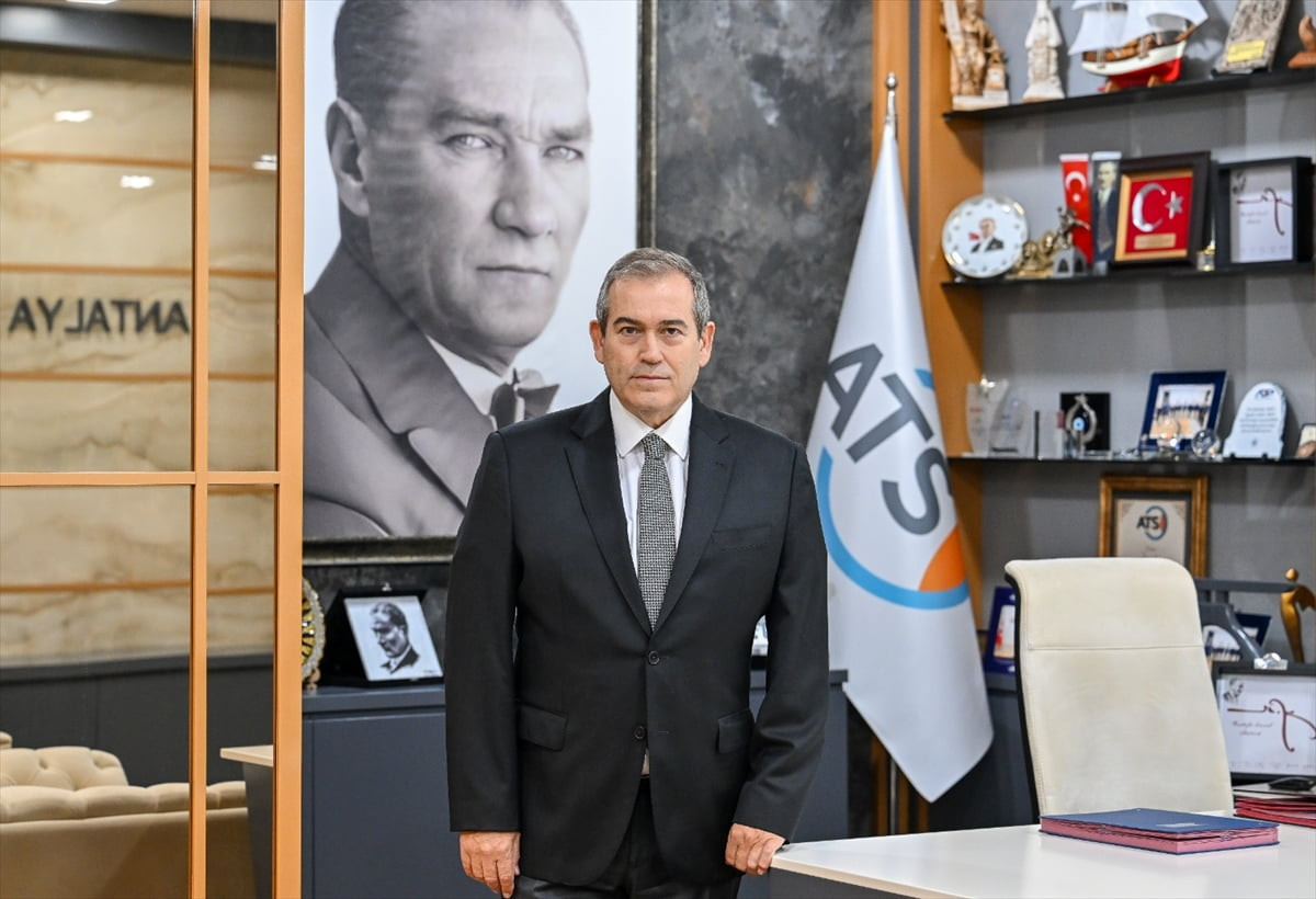 Antalya Ticaret ve Sanayi Odası (ATSO) Başkanı Yusuf Hacısüleyman, Ekonomi Muhabirleri Derneği...