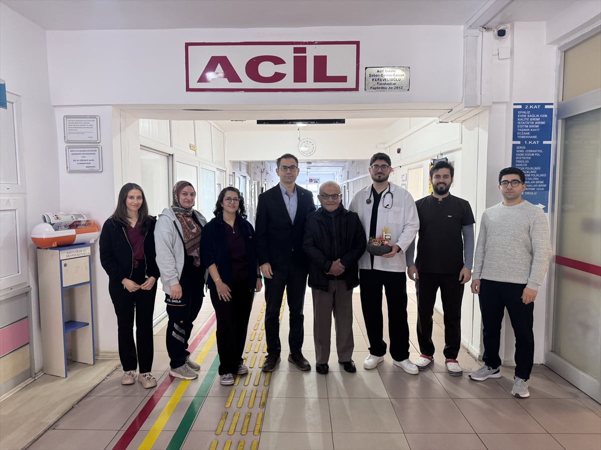 Antalya'nın Akseki ilçesinde kalbi yaklaşık 4 dakika duran 85 yaşındaki Necip Aydın Hacıgüzeller...