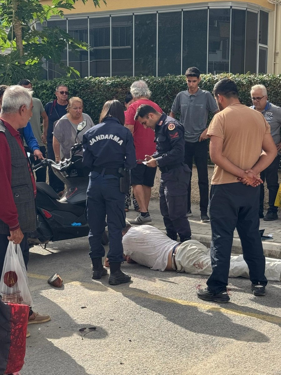 Antalya'nın Alanya ilçesinde eşini bıçakla yaralayan yabancı uyruklu şüpheli gözaltına...