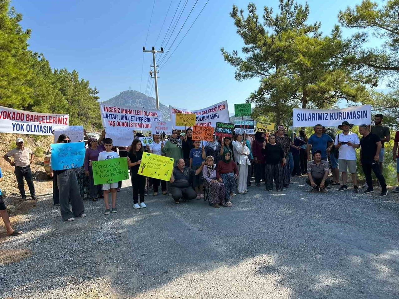 ANTALYA'NIN GAZİPAŞA İLÇESİNE BAĞLI İNCEĞİZ MAHALLESİ'NDE, BELEDİYE TARAFINDAN PLANLANDIĞI...