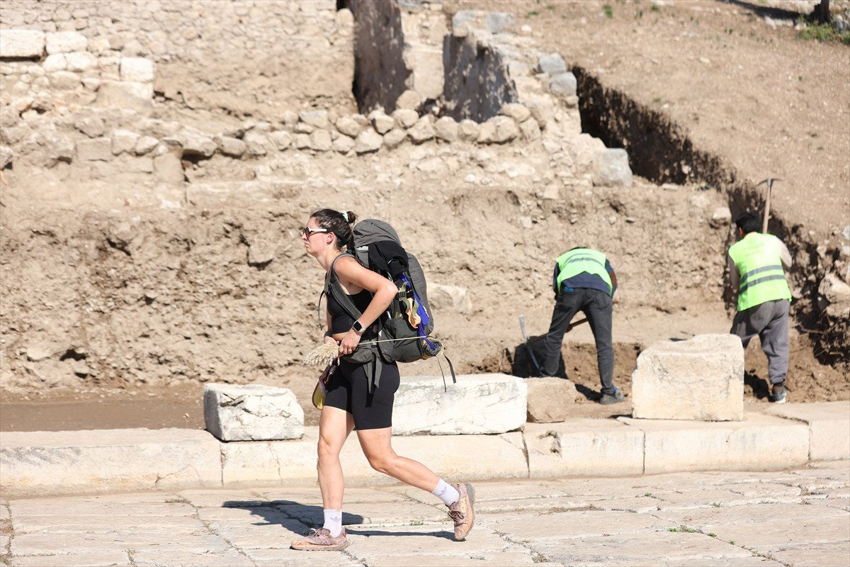 Antalya'nın Kaş ilçesinde Likya Uygarlığı'nın idari merkezi olduğu belirtilen Xanthos Antik...