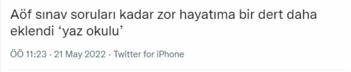AÖF Bahar dönemi soru yorumları