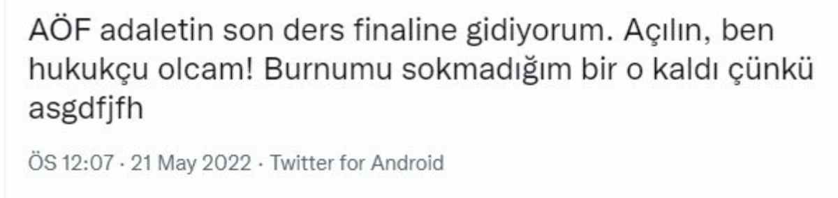 AÖF Bahar dönemi soru yorumları
